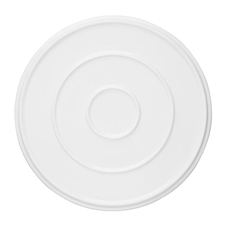 Assiettes plates rondes Olympia Whiteware 268mm (lot de 4) - FRANCE CHR