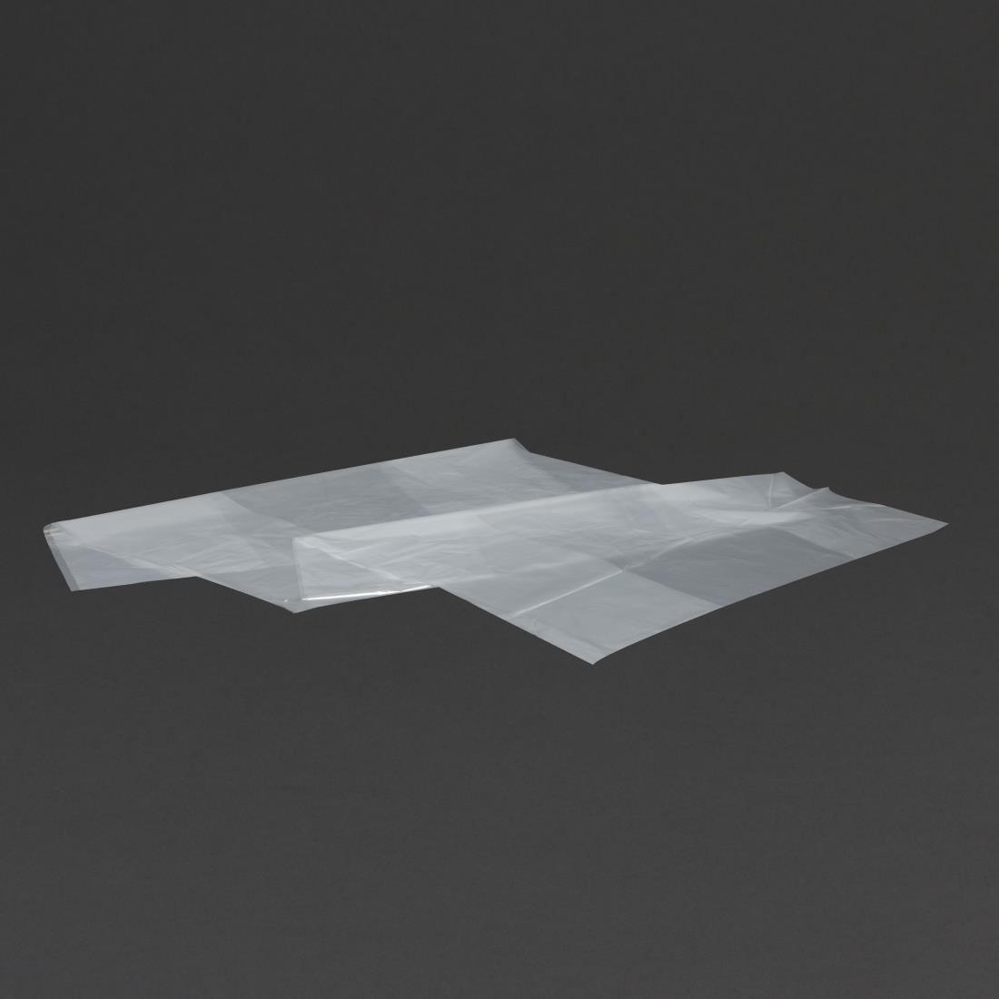 Sacs poubelle recyclés transparents Jantex utilisation moyenne 12kg 90L (lot de 200) - FRANCE CHR