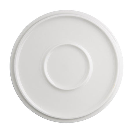 Soucoupes Olympia Fondant jaunes 152mm (lot de 6) - FRANCE CHR