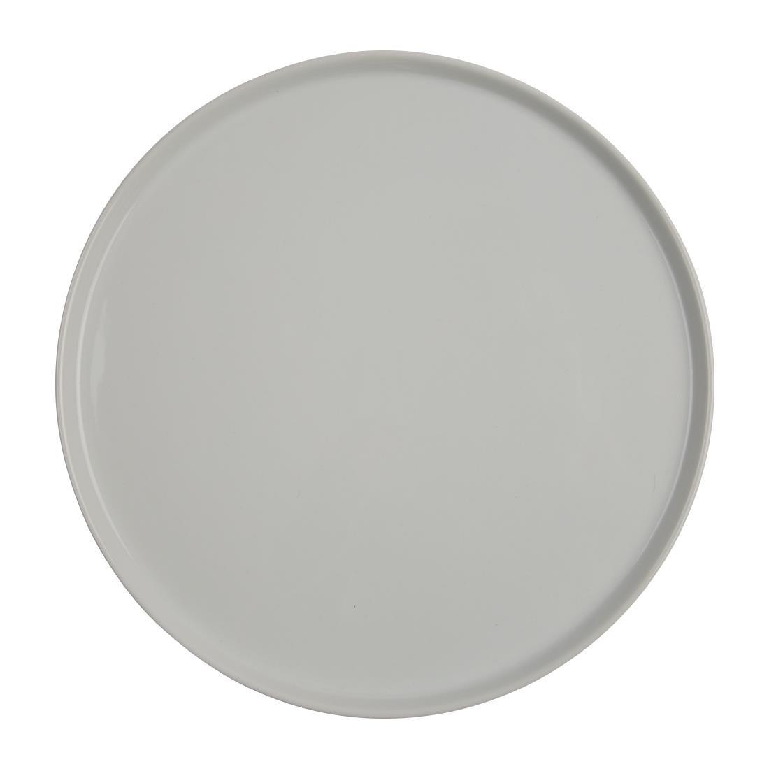 Assiettes à pizza Olympia Whiteware 330mm (Lot de 4) - FRANCE CHR