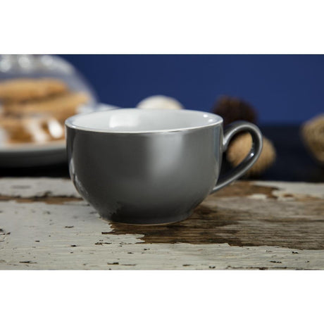 Tasse à café Olympia grise 228ml (Lot de 12) - FRANCE CHR