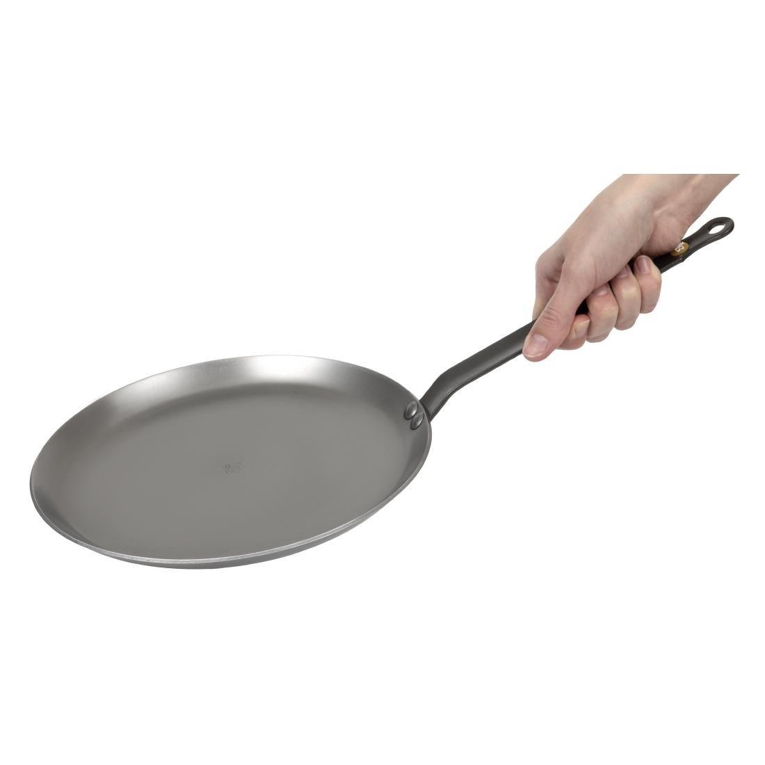 Crêpière en acier De Buyer Mineral B 24 cm - FRANCE CHR