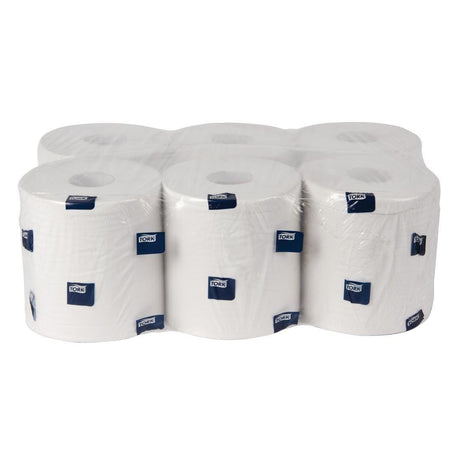 Bobines blanches pour distributeur à dévidage central Tork (lot de 6) - FRANCE CHR