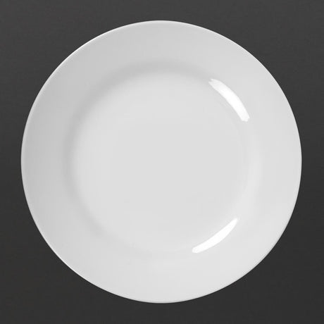 Assiettes classiques blanches Churchill 280mm (Lot de 12) - FRANCE CHR
