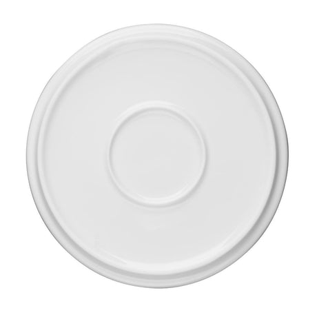 Assiettes plates rondes Olympia Whiteware 150mm (lot de 6) - FRANCE CHR