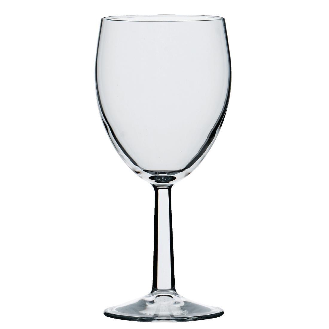 Verres à pied Utopia Saxon 340 ml marqués CE à 250 ml (lot de 48) - FRANCE CHR