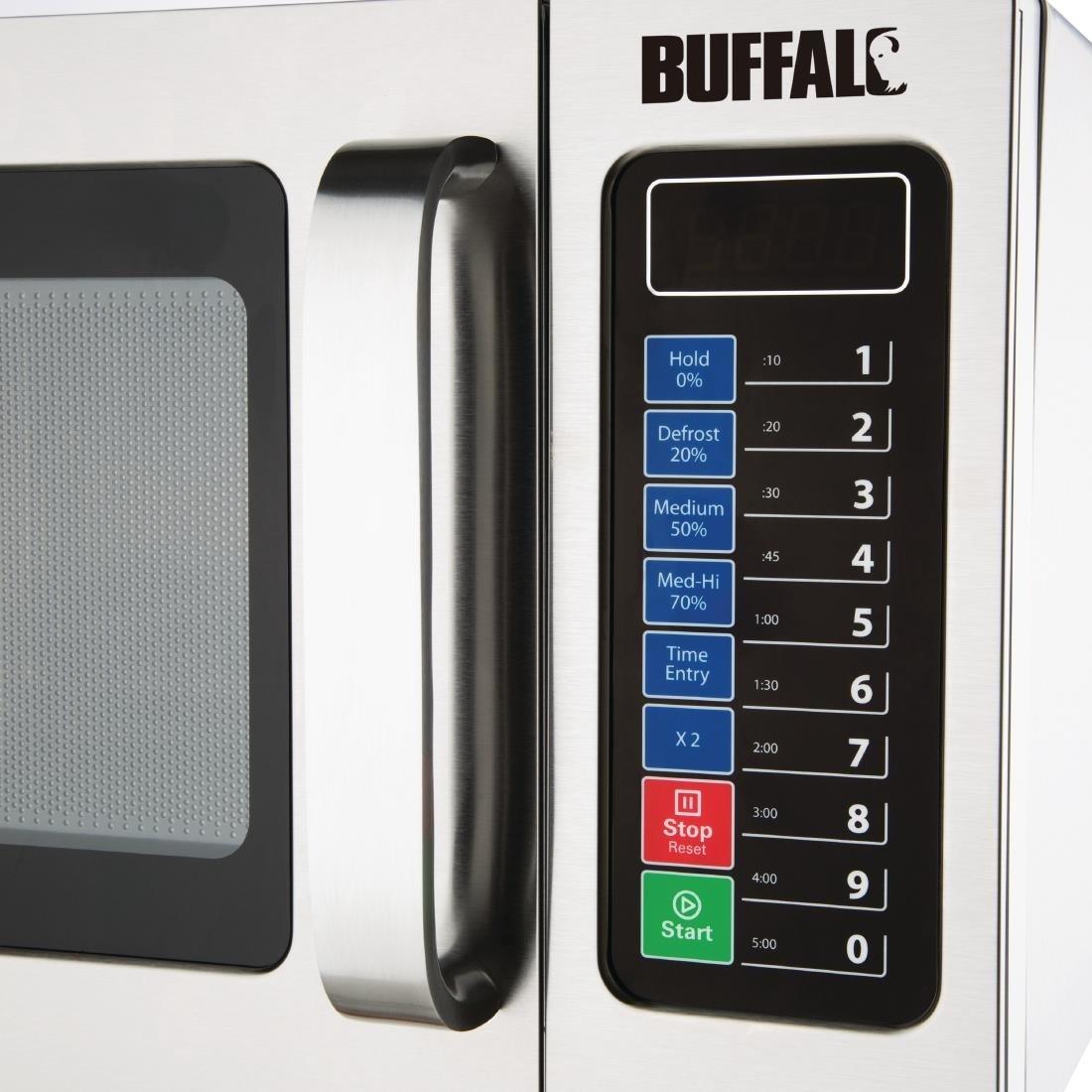 Micro-ondes professionnel programmable Buffalo 25L 1000W - FRANCE CHR