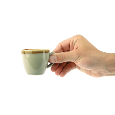 Tasse à espresso couleur mousse Olympia Kiln 85ml (Lot de 6) - FRANCE CHR