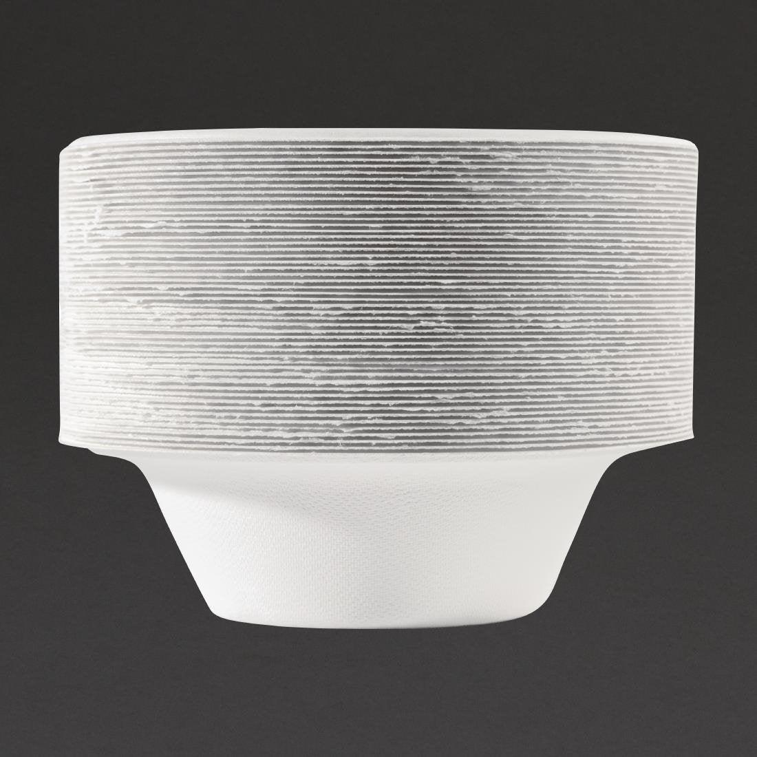 Bols ronds compostables en bagasse Fiesta Compostable 300ml (lot de 50) - FRANCE CHR