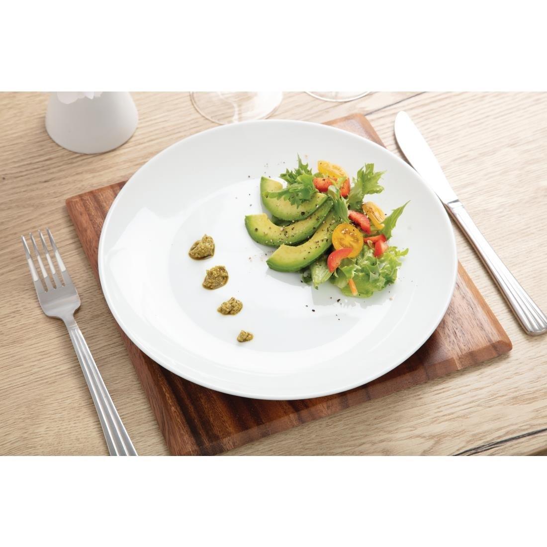 Assiettes plates rondes Olympia 250mm (Lot de 12) - FRANCE CHR