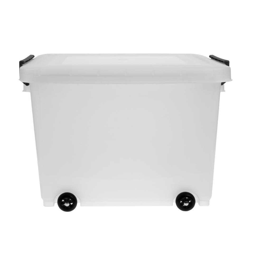 Conteneur alimentaire mobile avec couvercle Araven 50L - FRANCE CHR