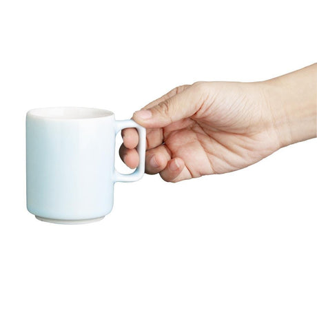 Tasses Olympia Fondant bleues 170ml (lot de 6) - FRANCE CHR