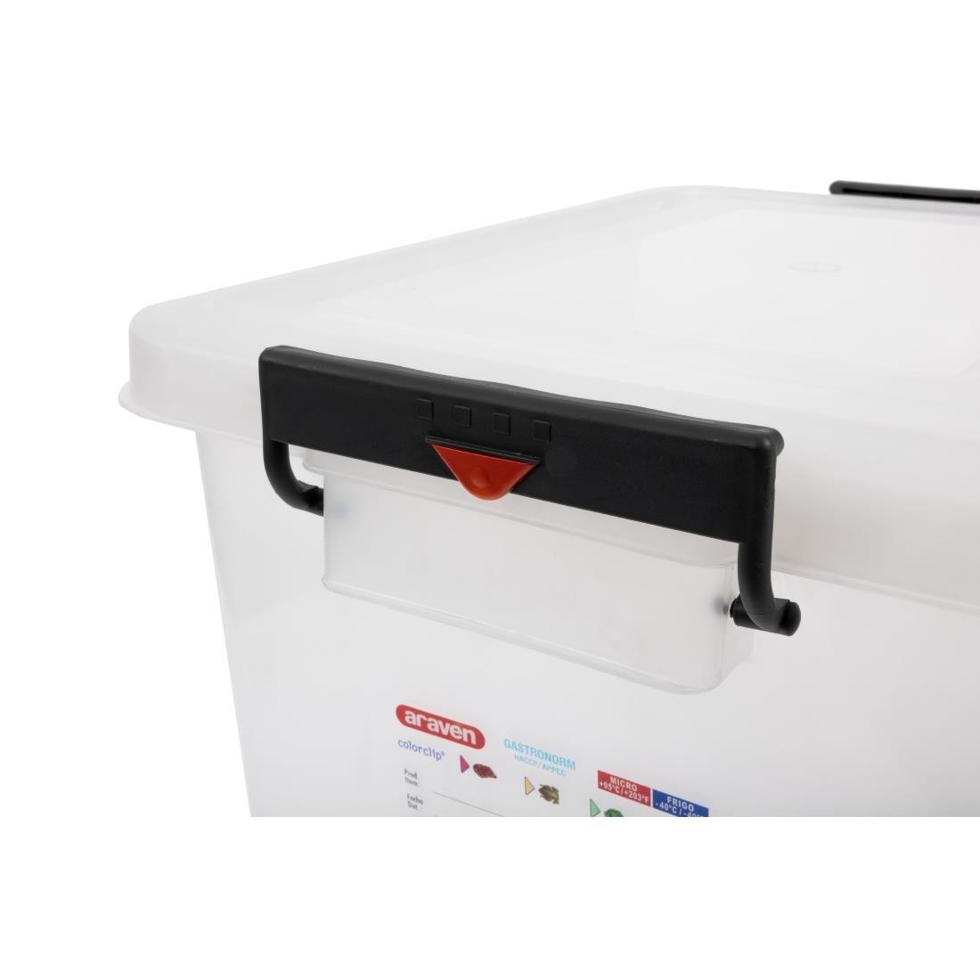Conteneur alimentaire mobile avec couvercle Araven 50L - FRANCE CHR