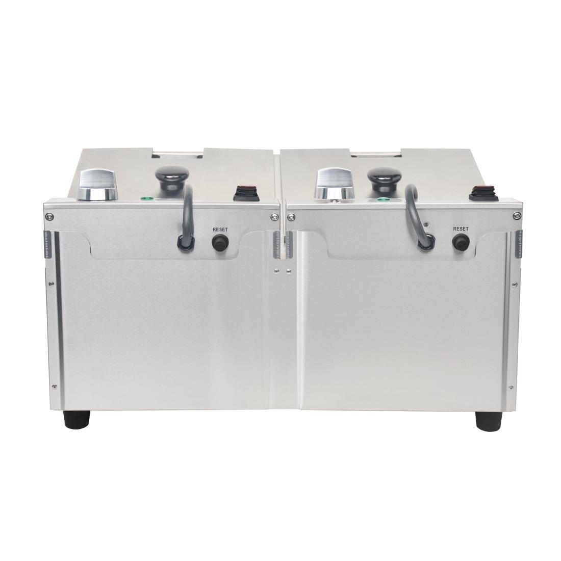 Friteuse double Buffalo - 2x5L 2x2,8kW - FRANCE CHR