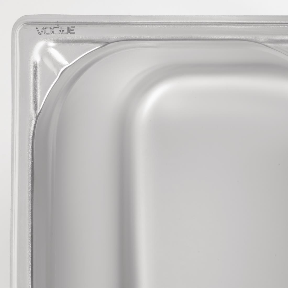 Bac inox 18/10 GN 1/3 Vogue 200mm - FRANCE CHR