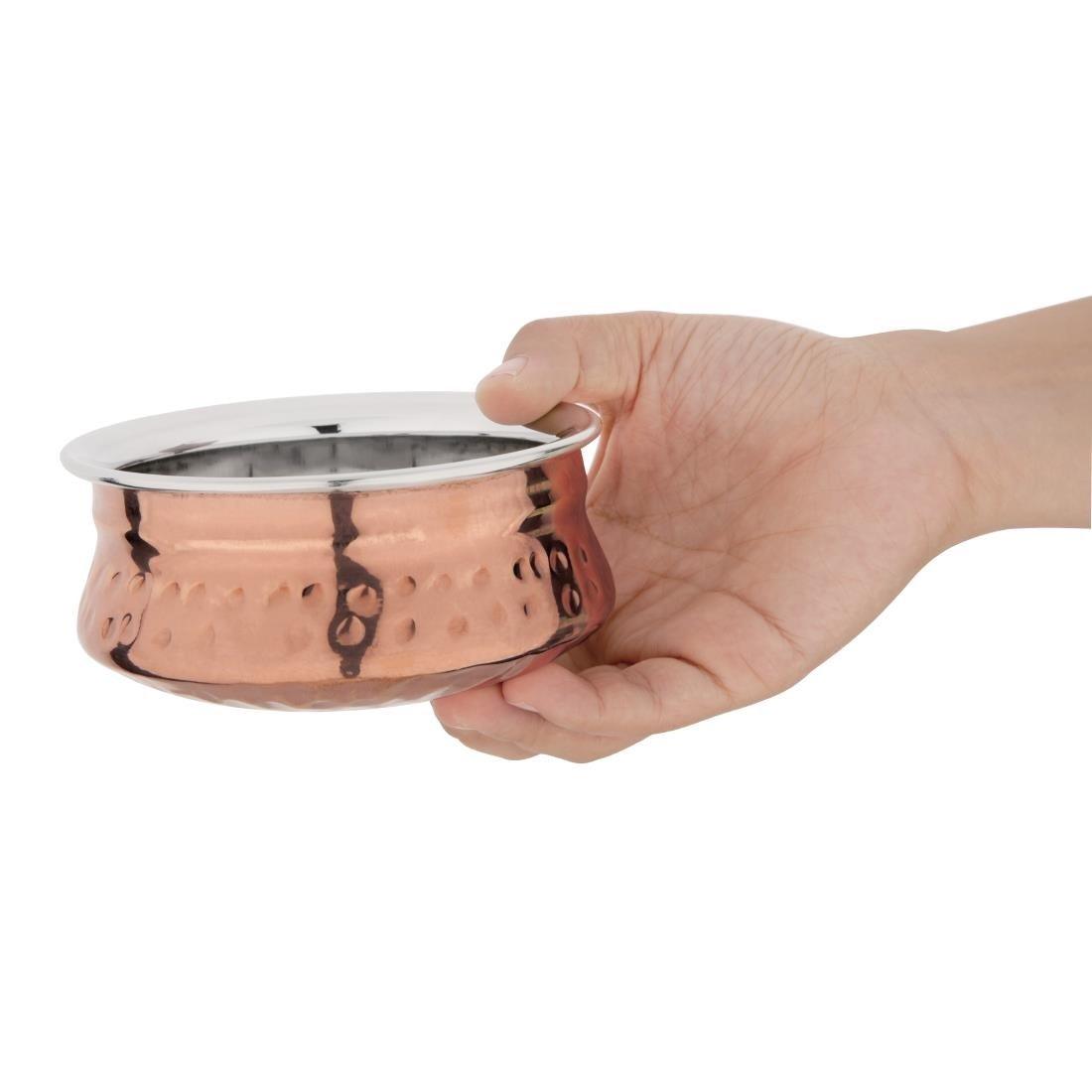 Petit plat en cuivre Handi Olympia 110 mm - FRANCE CHR