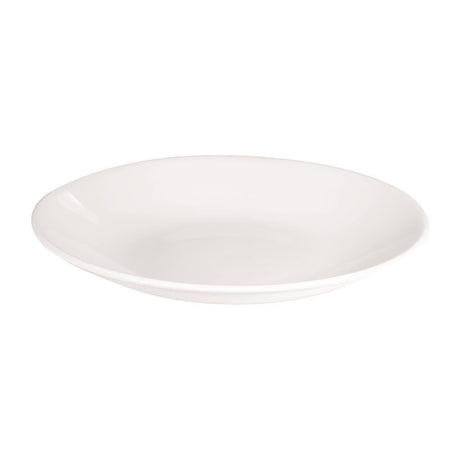 Assiettes creuses blanches Churchill Profile 255mm (lot de 12) - FRANCE CHR