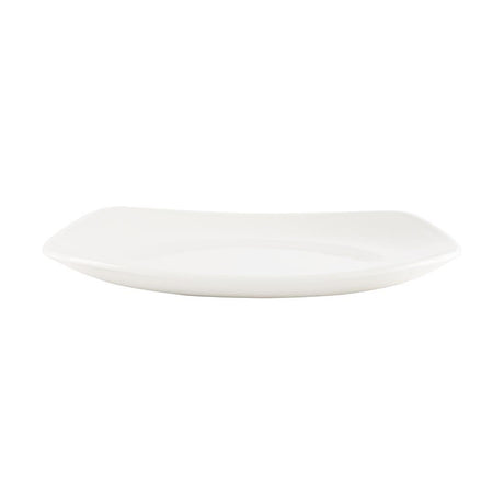 Assiettes blanches Churchill Plain Whiteware X squared 252mm (lot de 12) - FRANCE CHR