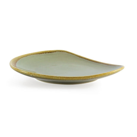 Assiette triangulaire couleur mousse Olympia Kiln 230mm (Lot de 6) - FRANCE CHR