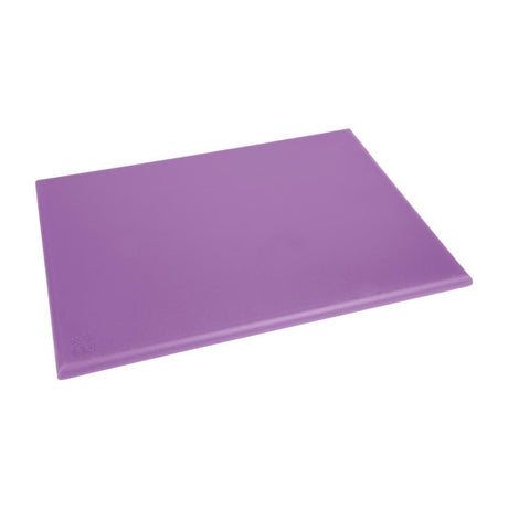 Planche à découper haute densité Hygiplas violette 600x450x25mm - FRANCE CHR