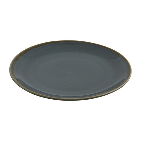 Assiettes plates rondes Olympia Kiln 280mm océan (lot de 4) - FRANCE CHR
