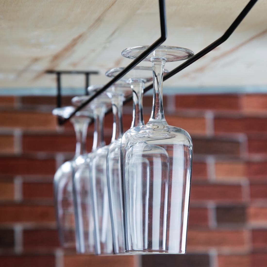 Support de verres à pied noir Olympia 610 mm - FRANCE CHR