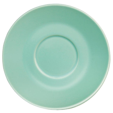 Soucoupe pour tasses 228ml et 340ml Olympia verte (Lot de 12) - FRANCE CHR