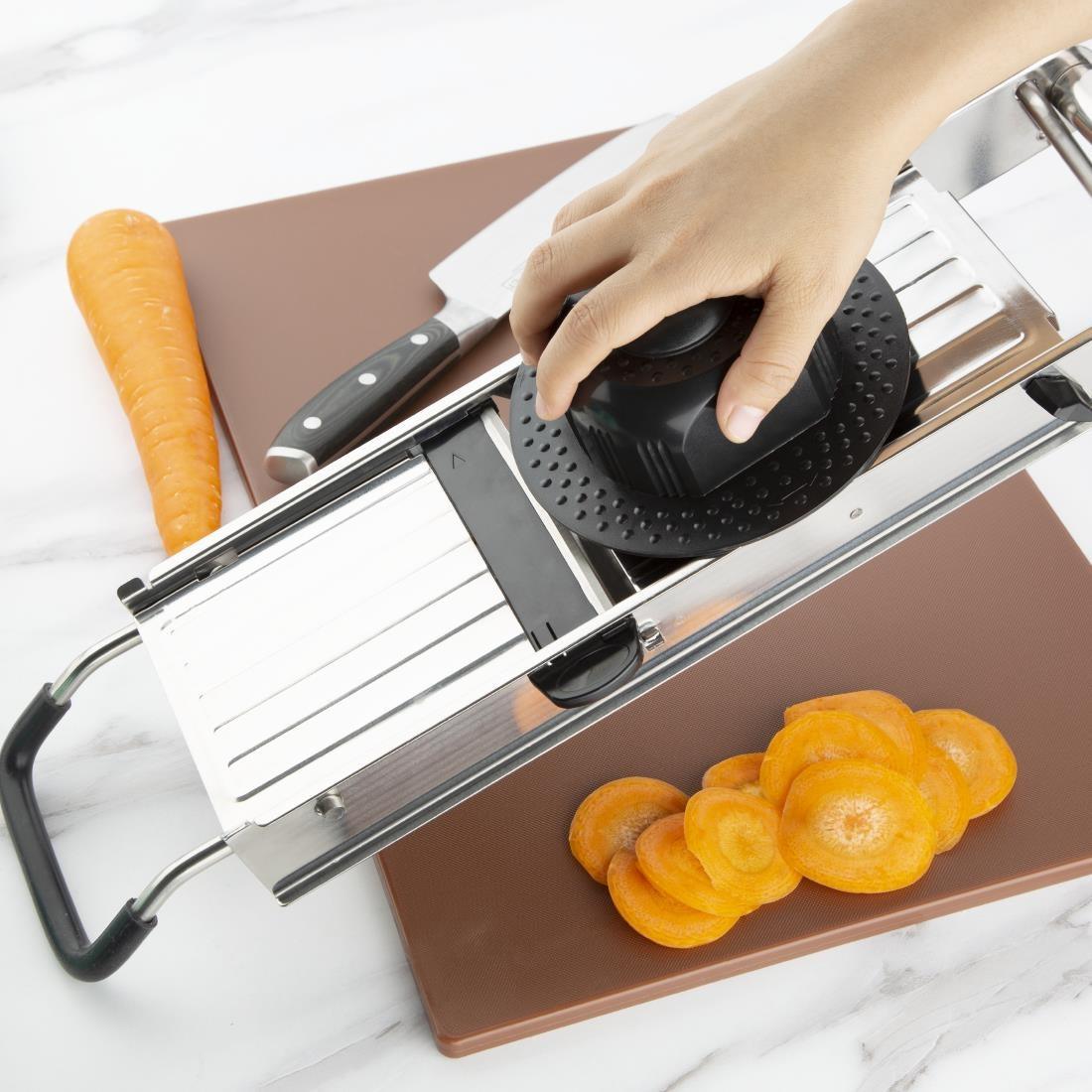 Mandoline avec chariot Vogue - FRANCE CHR