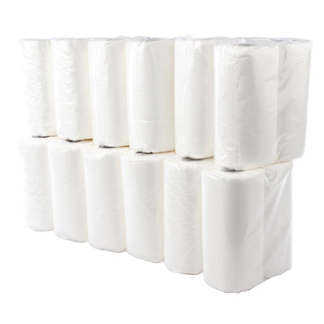 Essuie-tout blanc 2 plis Jantex 11,5m (lot de 24) - FRANCE CHR