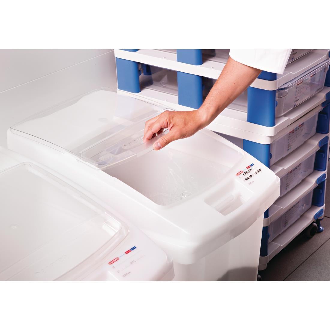 Boîte à ingrédients transparente Araven 80L - FRANCE CHR