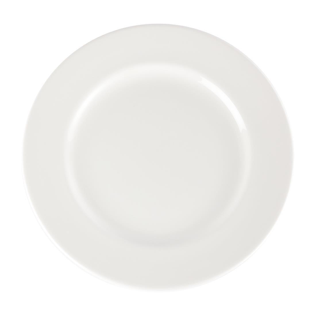 Assiettes classiques blanches Churchill 254mm (Lot de 24) - FRANCE CHR