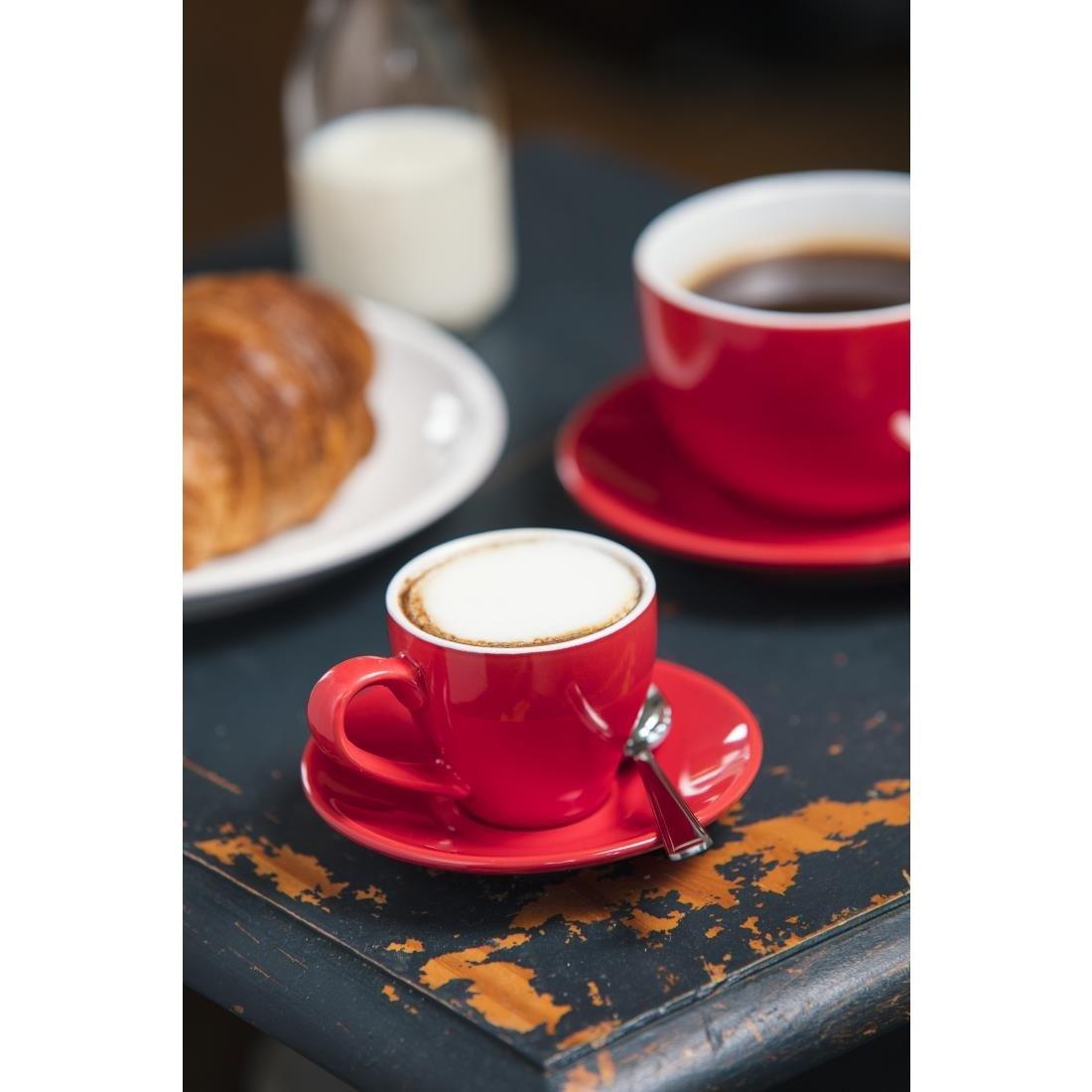 Tasses à espresso Olympia Café rouges 100ml (Lot de 12) - FRANCE CHR