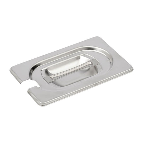 Couvercle inox avec encoche GN 1/9 Gastro M - FRANCE CHR
