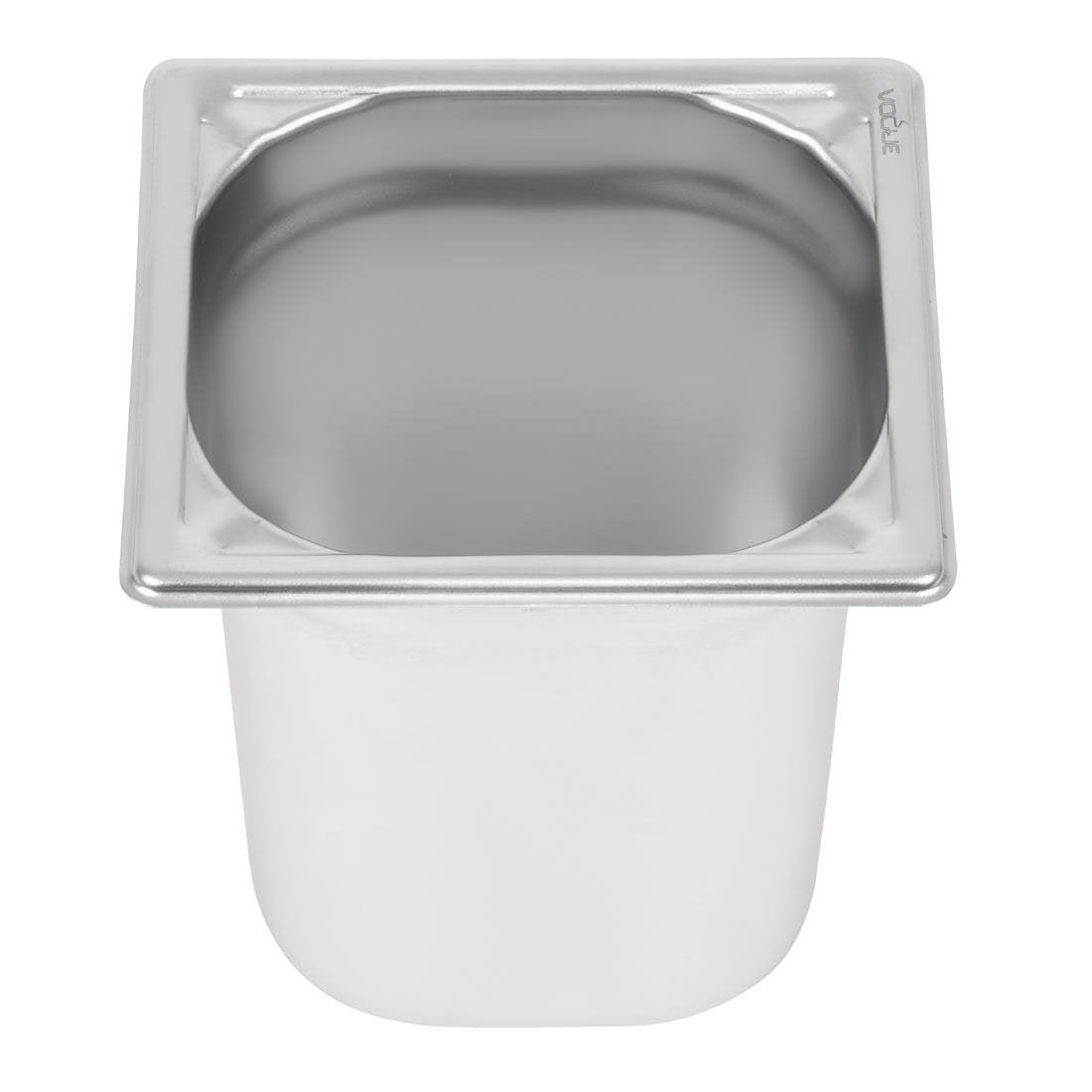 Bac inox 18/10 GN 1/6 Vogue 200mm - FRANCE CHR