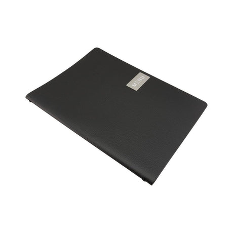 Protège-menu en cuir recyclé brut Securit Gamme Leather A4 noir - FRANCE CHR