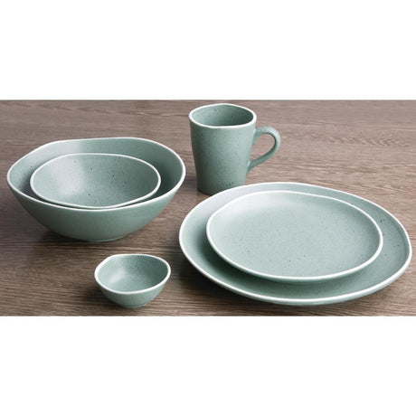 Saladiers vert Chia Olympia 21 cm (x6) - FRANCE CHR