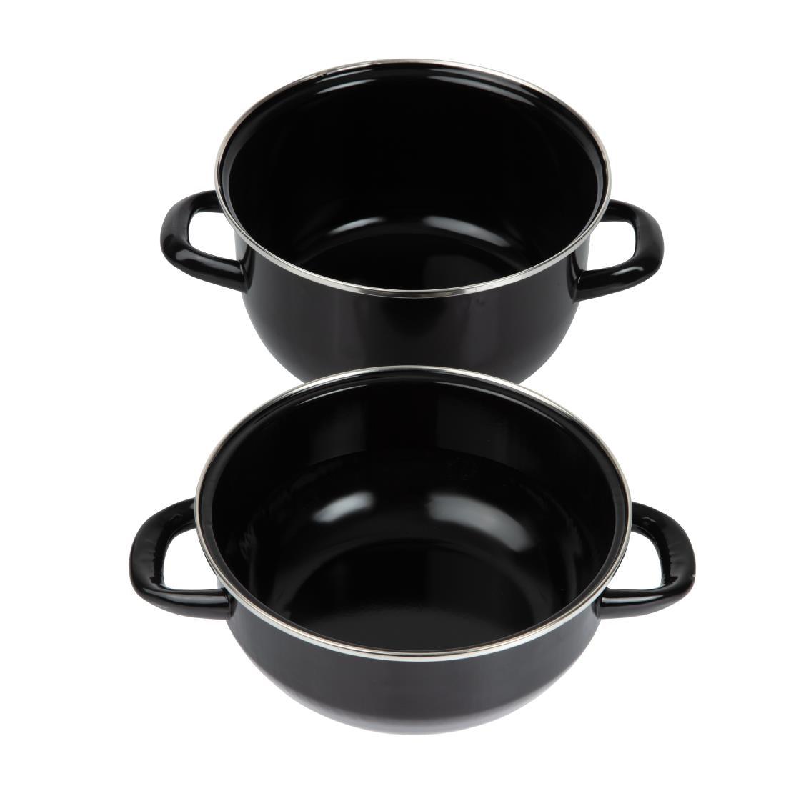 Marmites à moules émaillées Olympia 1kg - FRANCE CHR