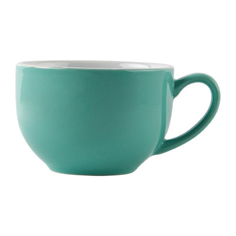 Tasses à cappuccino Olympia Café vertes 340 ml (lot de 12) - FRANCE CHR