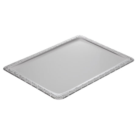 Plateau de service rectangulaire inox APS 500 x 360mm - FRANCE CHR