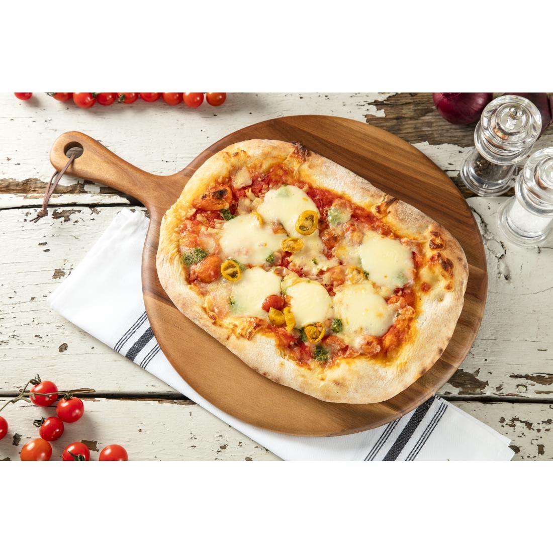 Planche en acacia ronde Olympia 355mm - FRANCE CHR