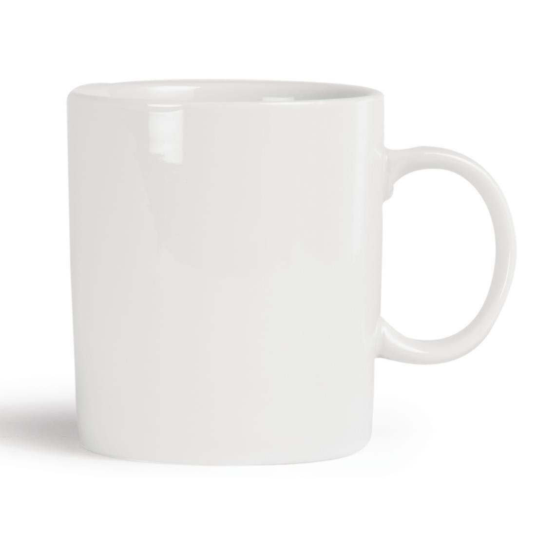 Grand mug blanc Olympia 483ml (Lot de 12) - FRANCE CHR