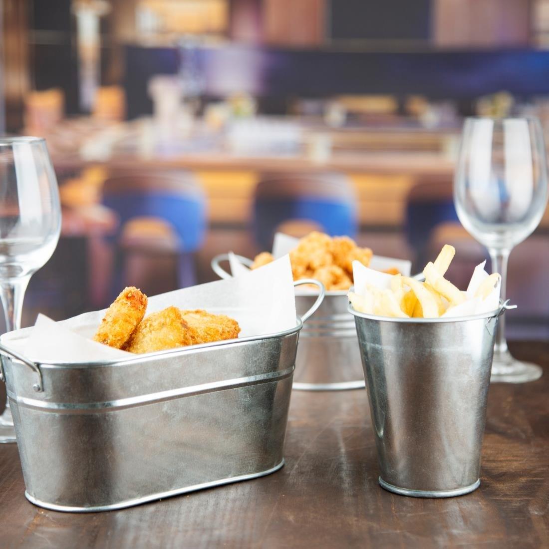 Seau rond en acier galvanisé Olympia - FRANCE CHR