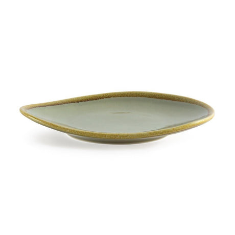 Assiette triangulaire couleur mousse Olympia Kiln 230mm (Lot de 6) - FRANCE CHR
