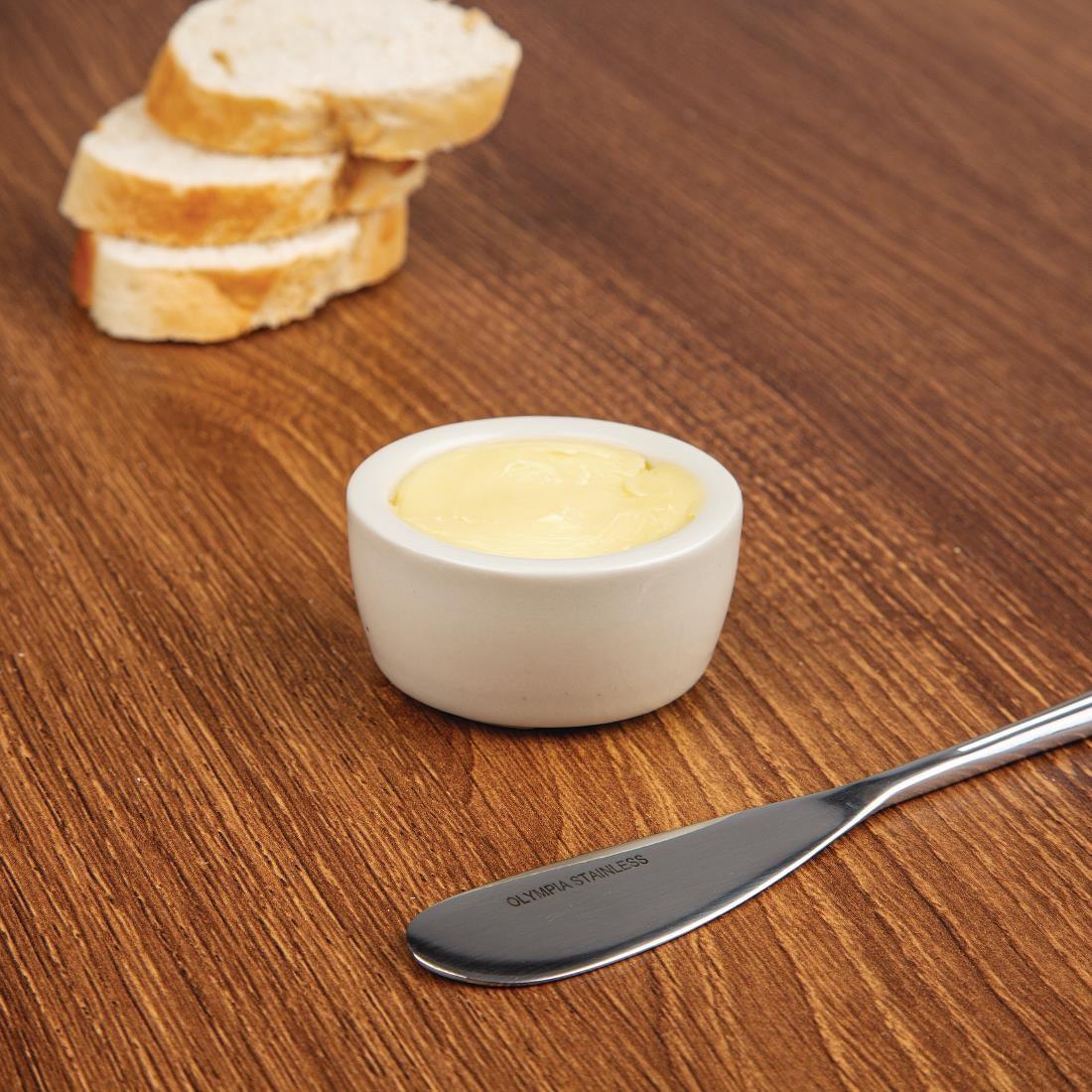 Pot à beurre Ivory Olympia (Lot de 12) - FRANCE CHR