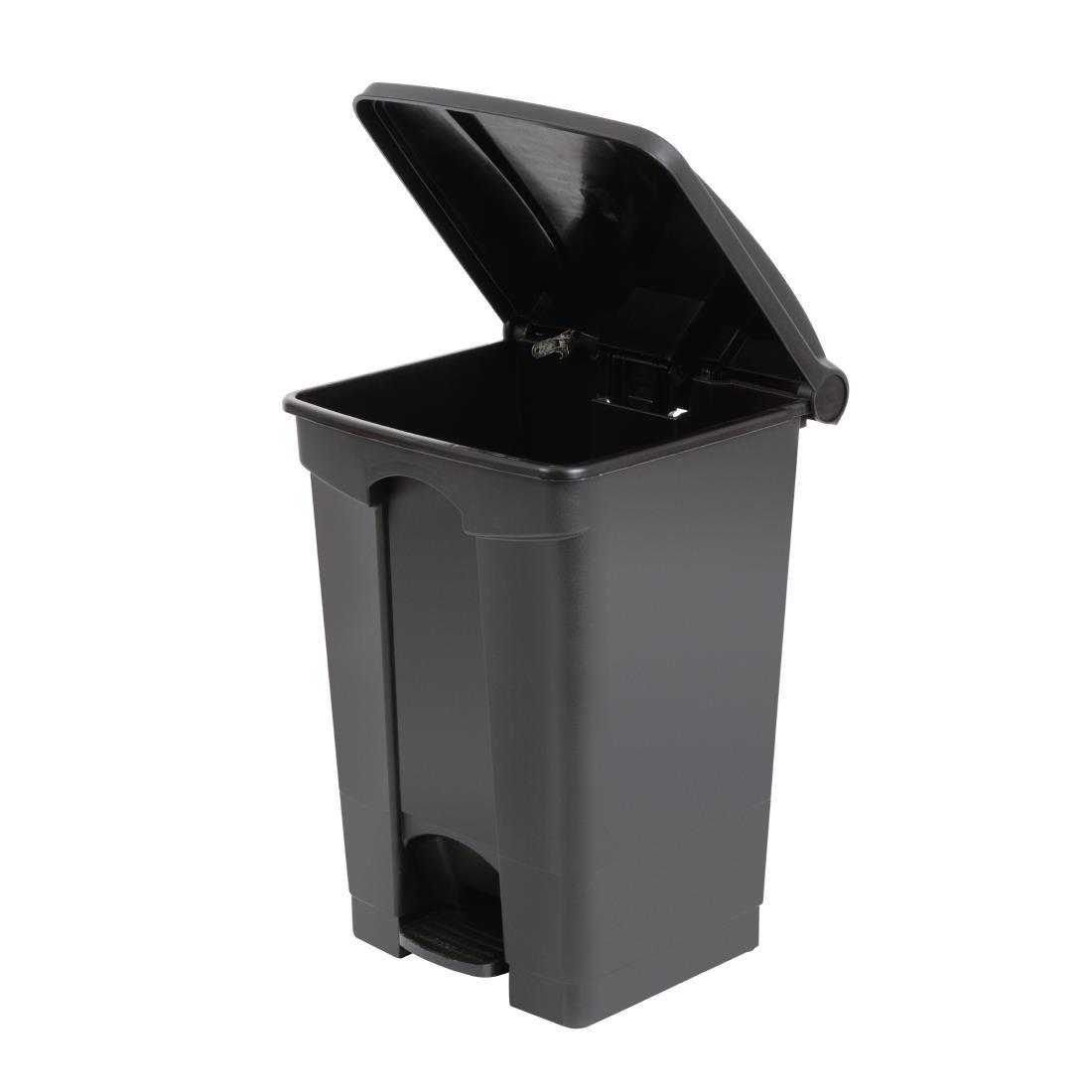 Poubelle de cuisine à pédale Jantex noire 45L - FRANCE CHR