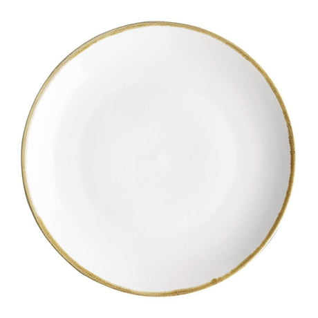 Assiettes plates rondes couleur craie Olympia Kiln 280mm (lot de 4) - FRANCE CHR