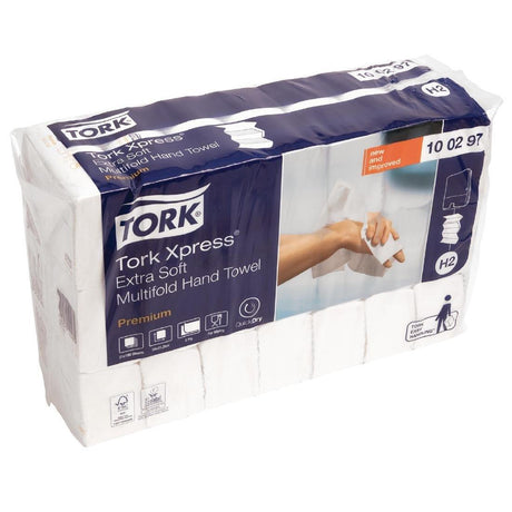 Essuie-mains ultra doux 2 plis Multifold Tork (Lot de 2100) - FRANCE CHR