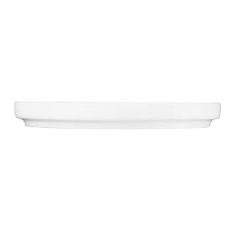 Assiettes plates rondes Olympia Whiteware 150mm (lot de 6) - FRANCE CHR