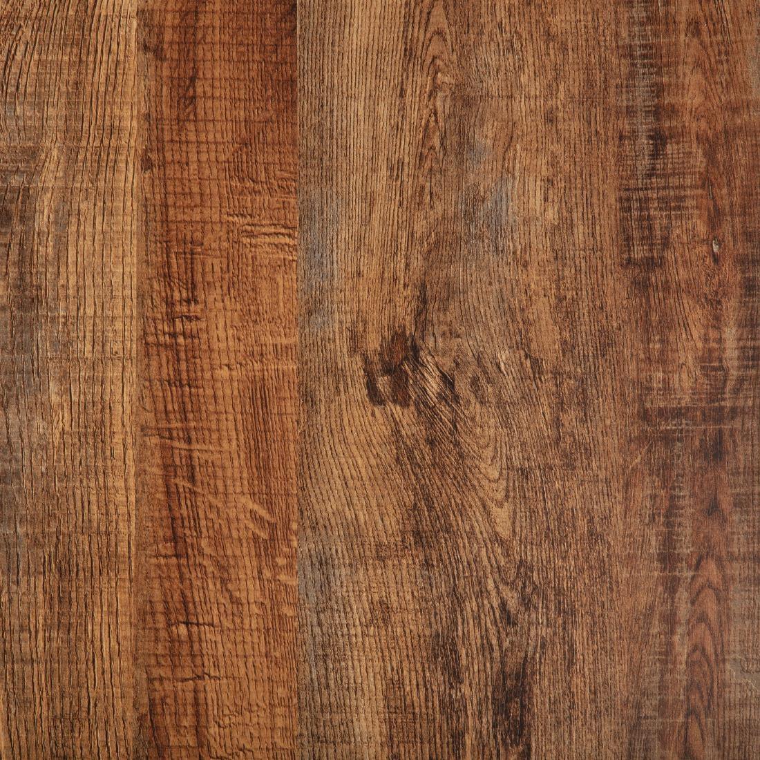 Plateau de table rond Bolero 60 cm effet bois vieilli - FRANCE CHR