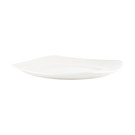Assiettes blanches Churchill Plain Whiteware X squared 170mm (lot de 12) - FRANCE CHR